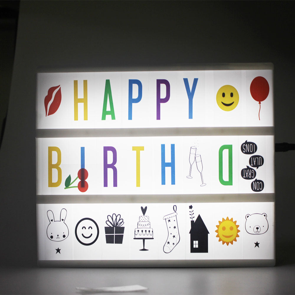 سينما بوكس مع الأحرف