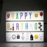 سينما بوكس مع الأحرف