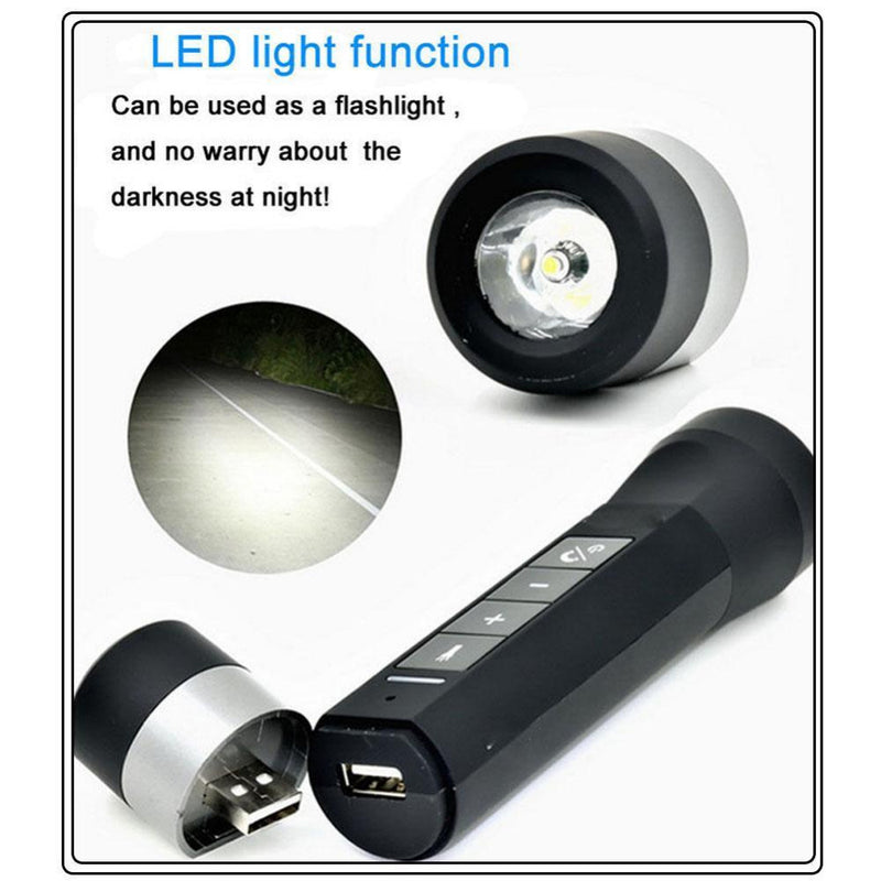 كشاف ضوئي متعدد الاستخدام : سماعة بلوتوث - باور بنك