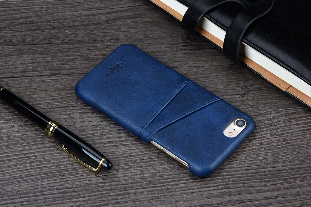 كفر ايفون : جلد مع جيب تخزين