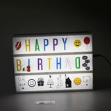 سينما بوكس مع الأحرف