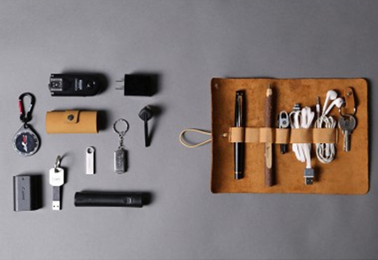 منظم متنوع من الجلد الطبيعي