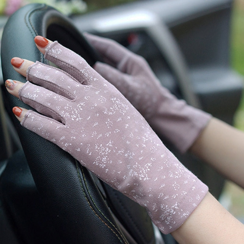 قفازات القيادة للحماية - بدون أصابع