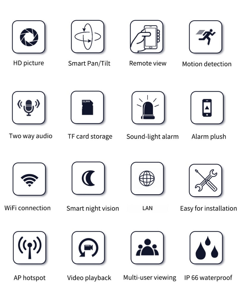 كاميرا مراقبة خارجية - واي فاي