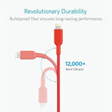 كيبل شاحن باورلاين من انكر - للايفون