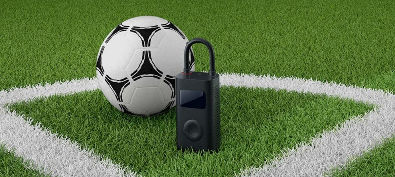 آلة نفخ الاطارات متنقلة مع بطارية - إضاءة