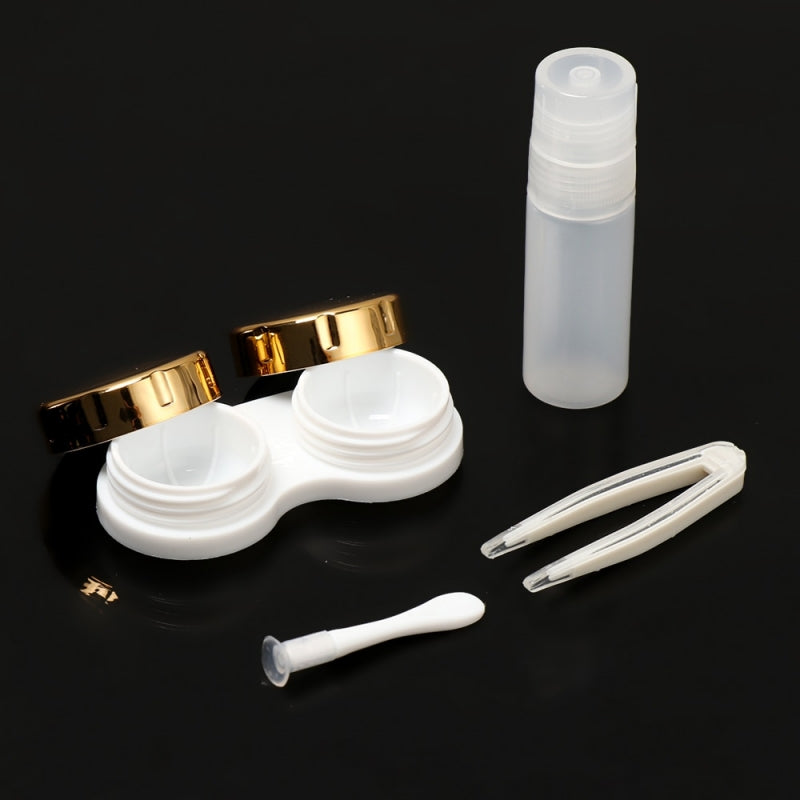 علبة تخزين العدسات الطبية