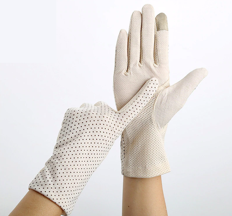 قفازات القيادة للحماية من أشعة الشمس