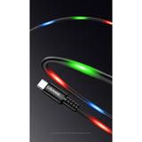 كابل شحن ونقل بيانات تايب سي - مضيء