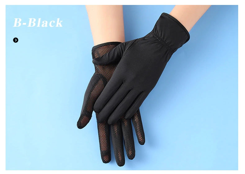 قفازات للحماية من الشمس - نسيج بارد