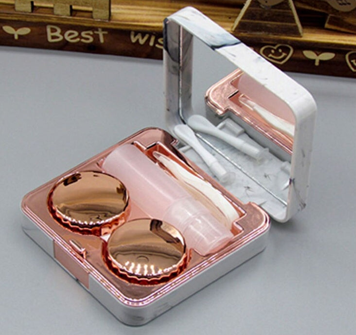 علبة تخزين العدسات الطبية