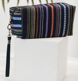 حقيبة مكياج بتصميم قديم - مربع