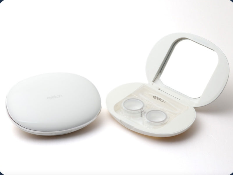 علبة تخزين العدسات اللاصقة