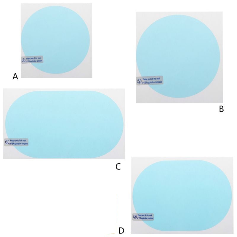 فيلم شفاف مضاد للماء لـ مرايا السيارة الجانبية