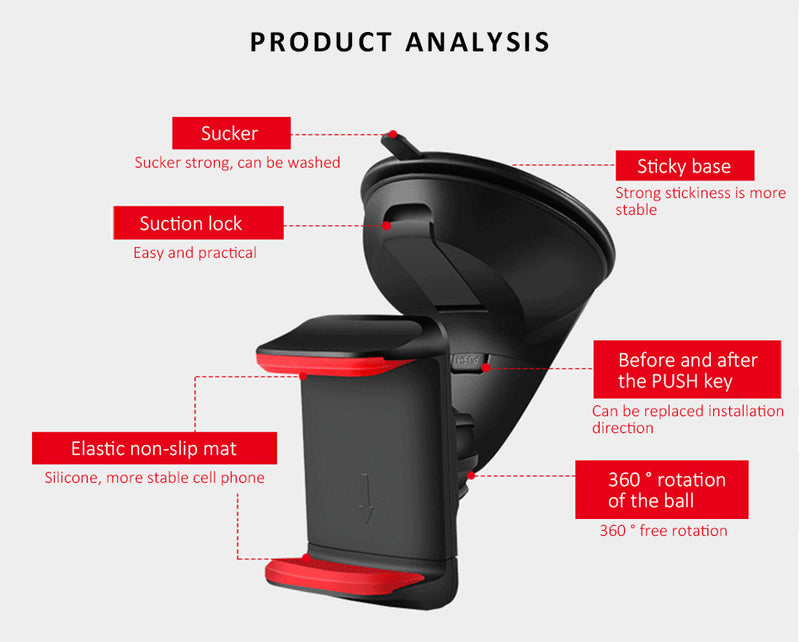 قاعدة جوال للسيارة