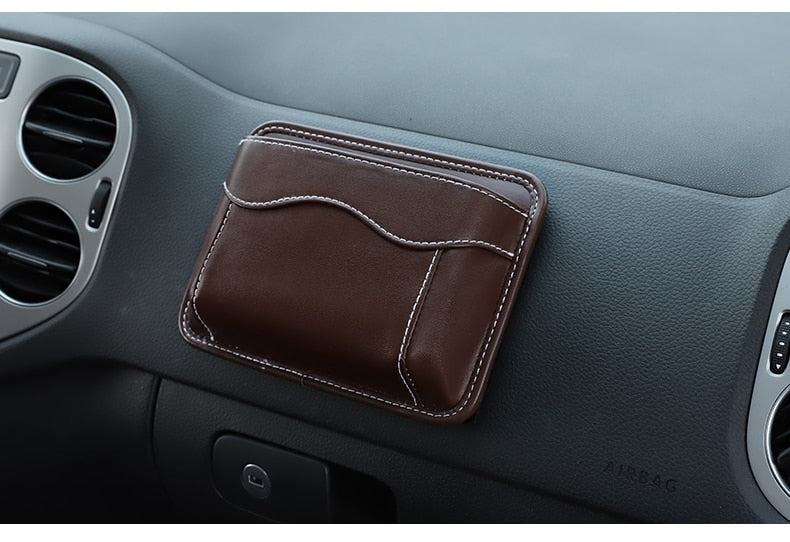 جيب تخزين لاصق للسيارة