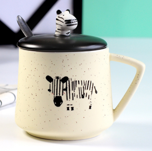 كوب سيراميك: زيبرا