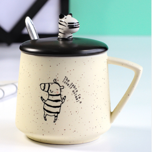 كوب سيراميك: زيبرا