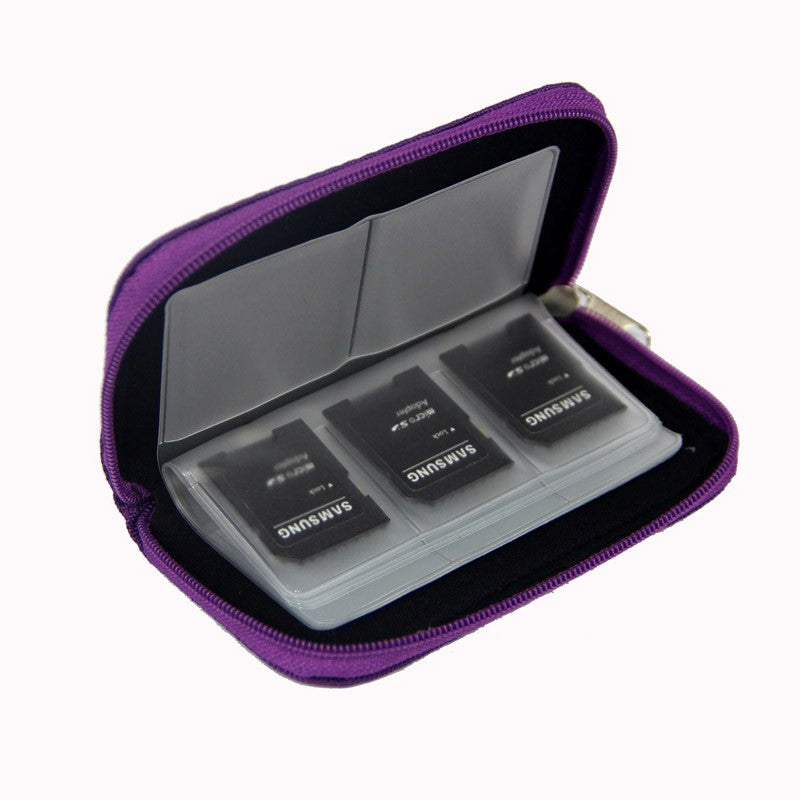 حقيبة تخزين بطاقات الذاكرة