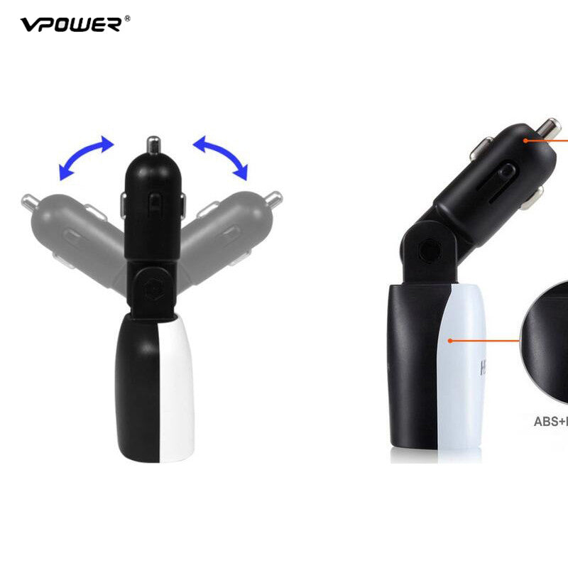 شاحن سيارة مع شاشة