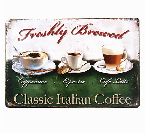 لوحة لركن القهوة