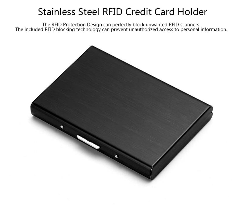 حافظة بطاقات معدنية