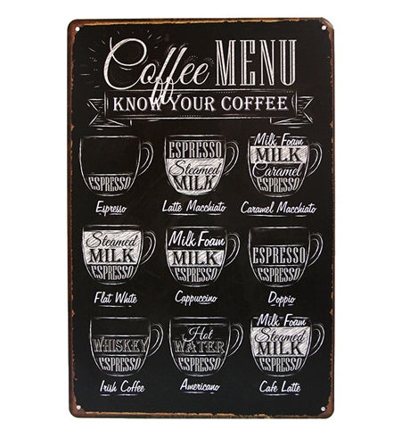 لوحة لركن القهوة