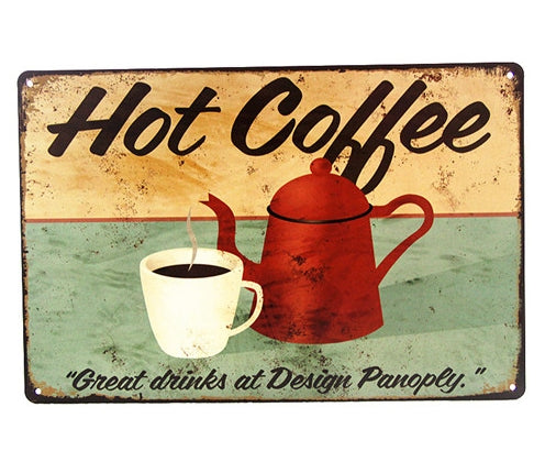 لوحة لركن القهوة