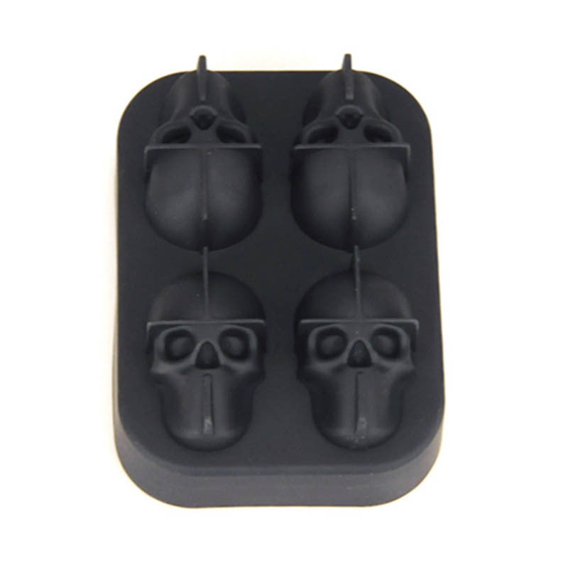 قالب ثلج من السيلكون - جمجمة