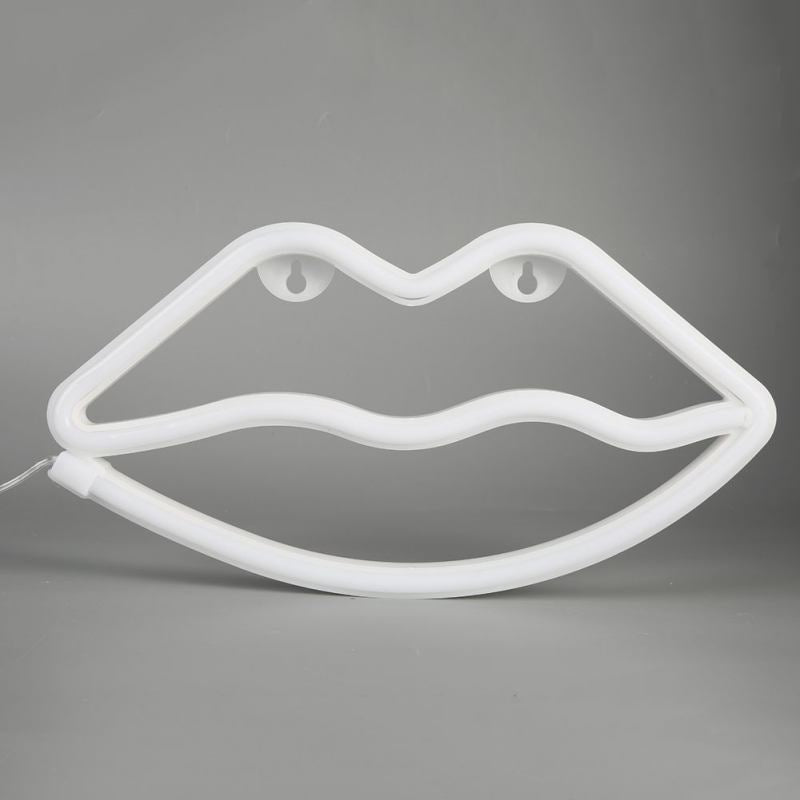 إضاءة ديكور نيون أحمر - بالبطارية