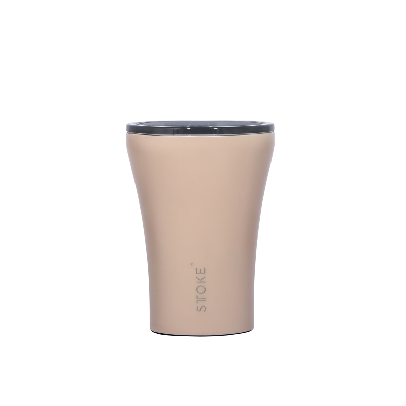 كوب ستوك العاجي من السيراميك - عازل للحرارة