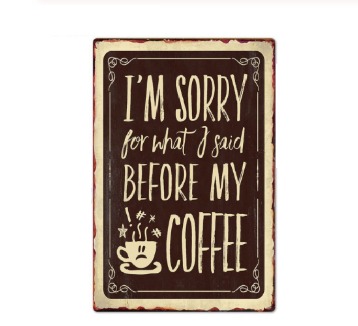 لوحة لركن القهوة