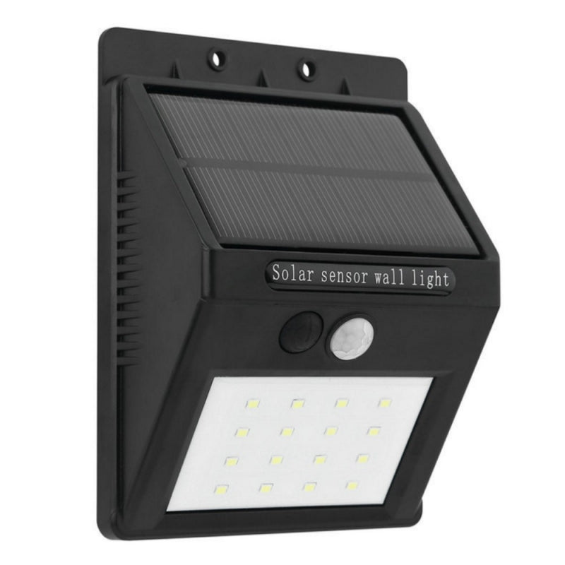 إضاءة بالطاقة الشمسية مع حساس حركة