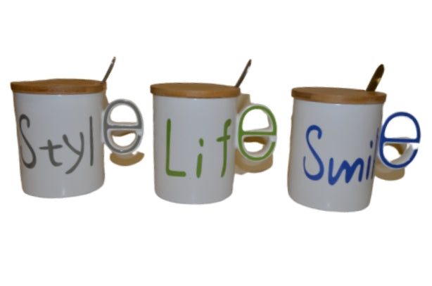 E كوب سيراميك: حرف الـ