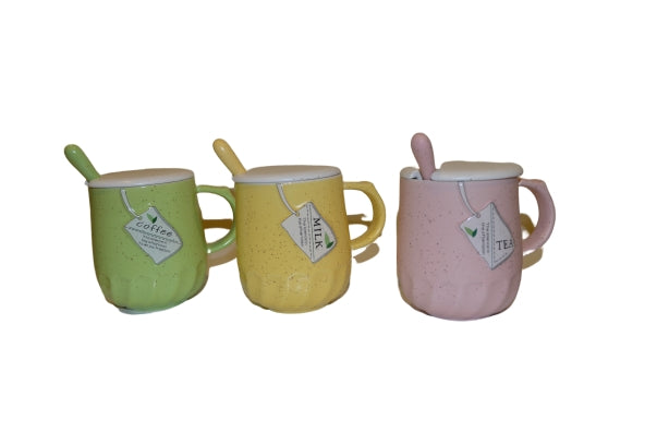 كوب سيراميك: ألوان الباستيل