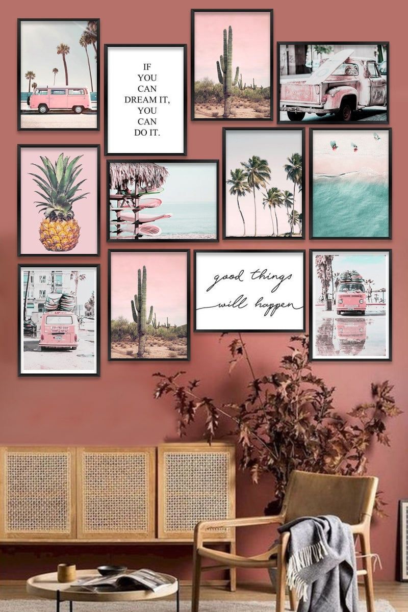 مجموعة لوحات مطبوعة - ١٢ قطعة