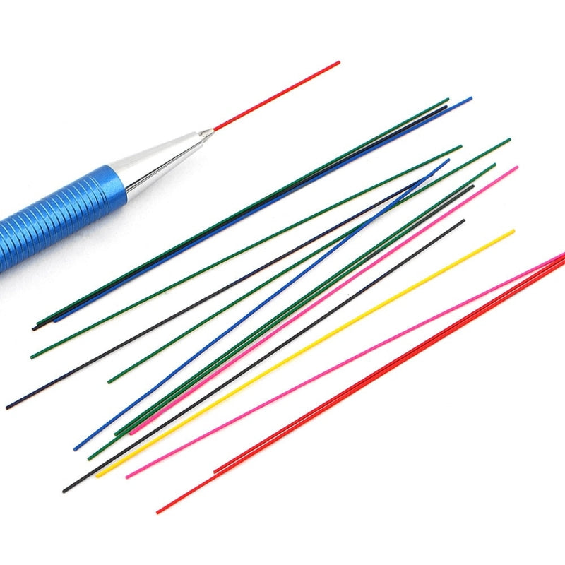 أقلام رصاص ملونة للأقلام الميكانيكية