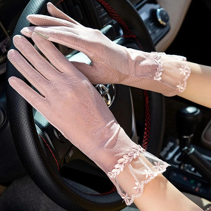 قفازات القيادة للحماية من أشعة الشمس