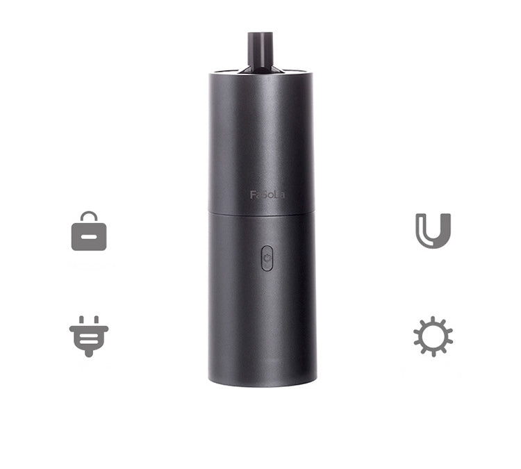 مكنسة يدوية متنقلة