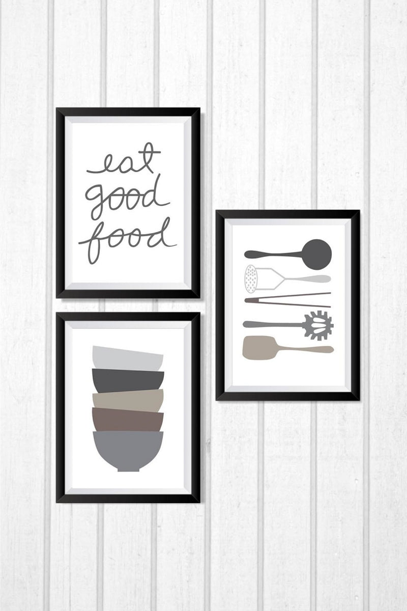 لوحة للمطبخ  - ٣ قطع