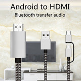 HDMI كابل تايب سي / مايكرو يو اس بي إلى
