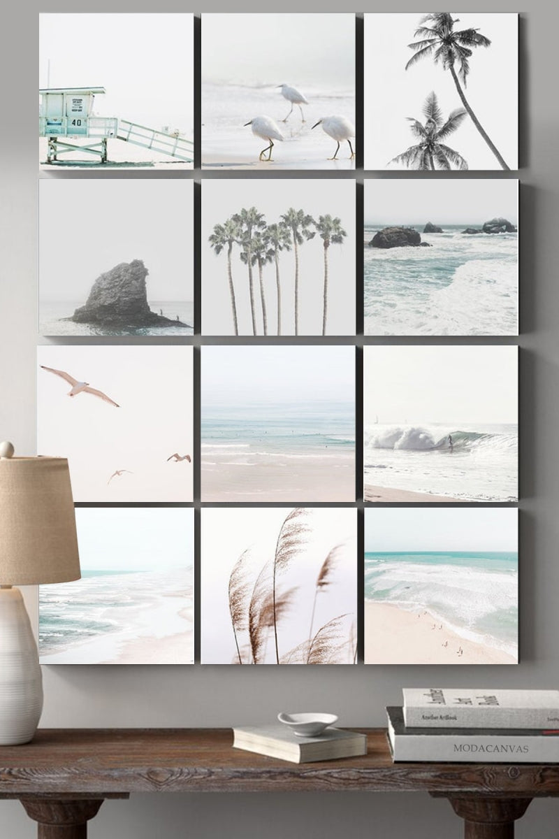 مجموعة لوحات مطبوعة - ١٢ قطعة