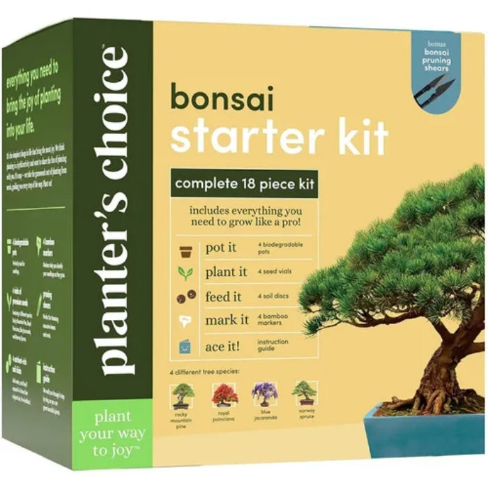 طقم زراعة أشجار البونساي من بلانتر تشويس