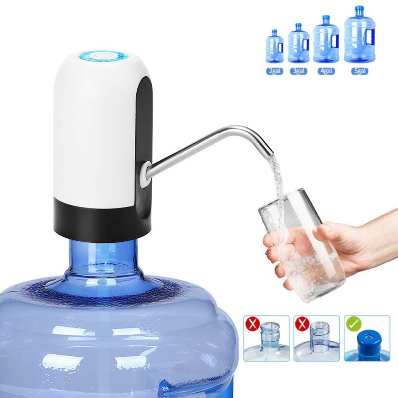 موزع مياه يعمل بالبطارية