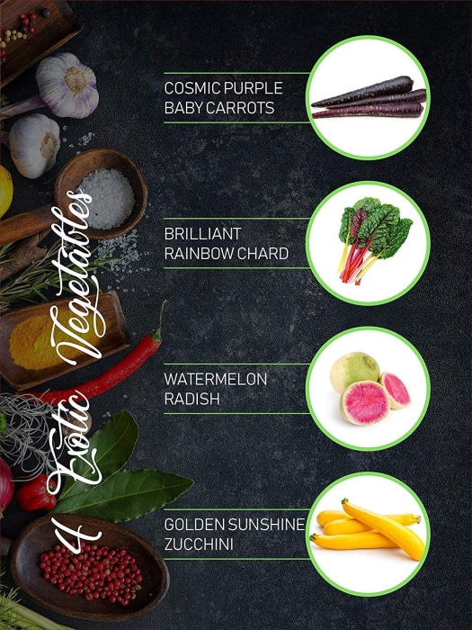 طقم زراعة الخضروات الغريبة من بلانتر تشويس