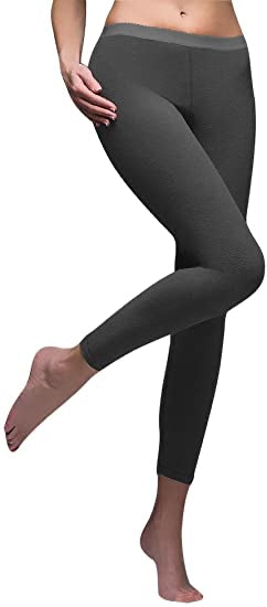 بنطلون حراري نسائي مايكرو فليس- أسود