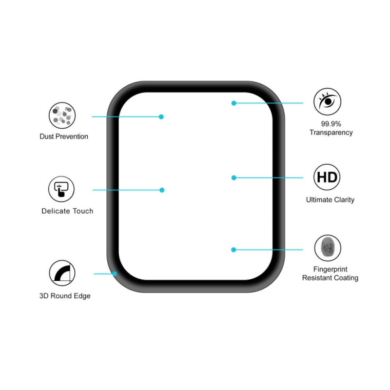 واقي ساعة ابل ٤٤مم