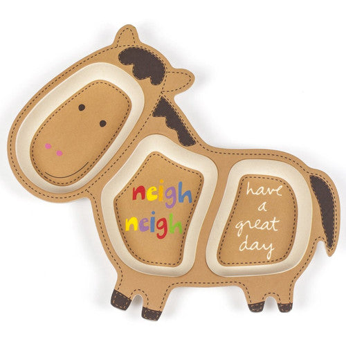 طقم طعام للأطفال - الحصان هوللي