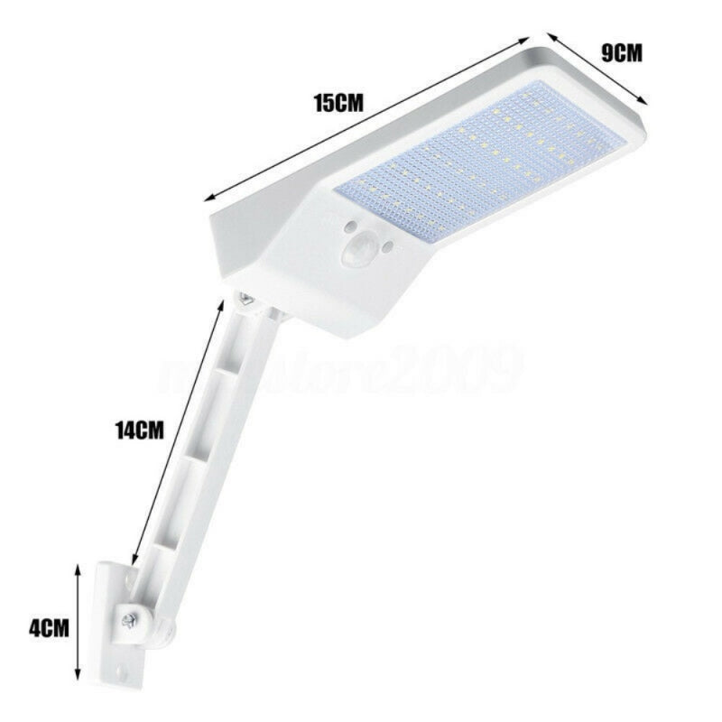 إضاءة خارجية بالطاقة الشمسية مع ريموت