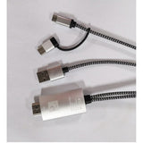 HDMI كابل تايب سي / مايكرو يو اس بي إلى